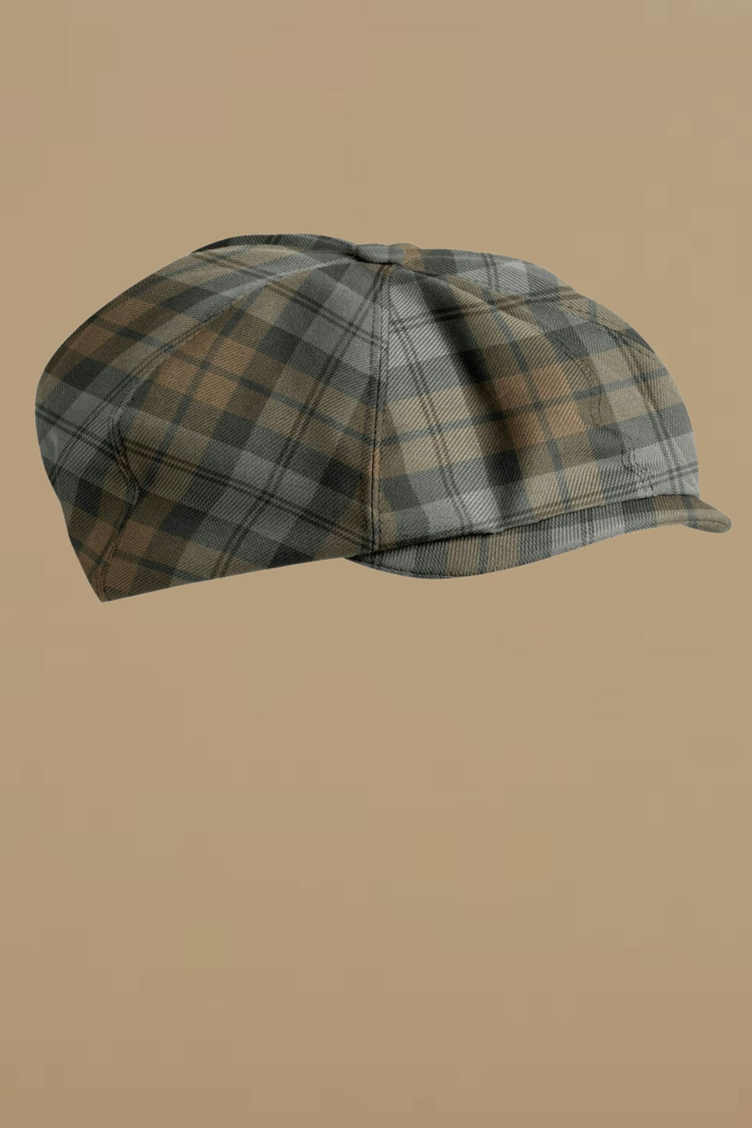 8 Quarter Tartan Cap