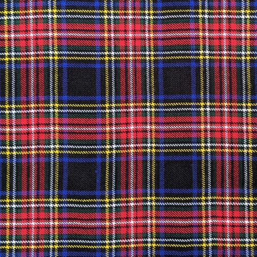 Stewart Black Tartan