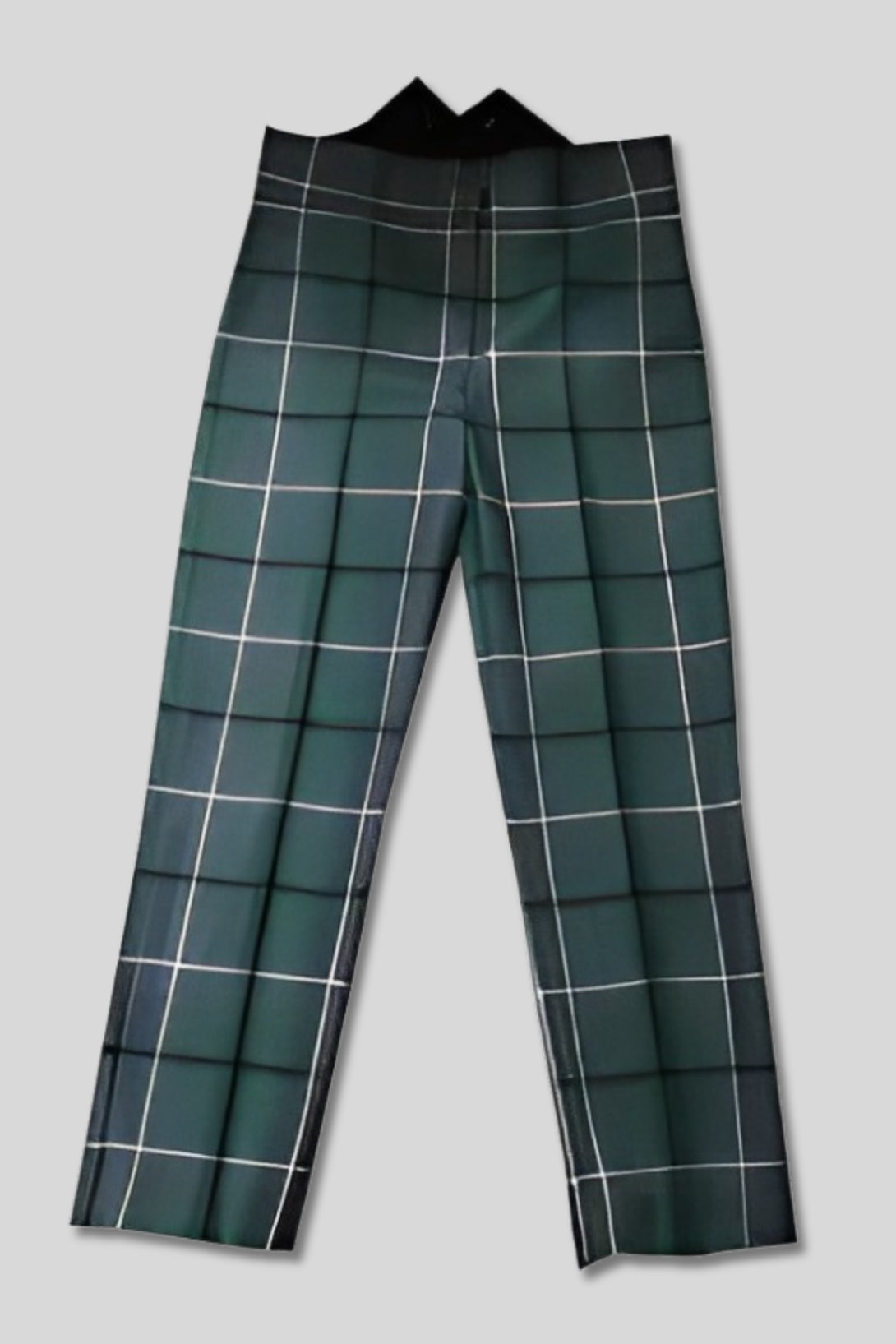 Mens Fishtail Back Tartan Trew