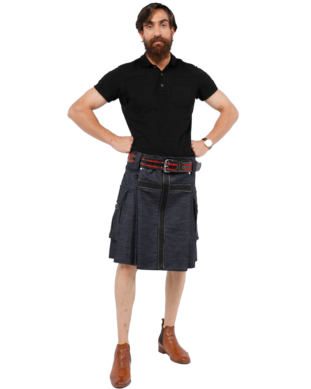 Nomad Denim Kilt for sale