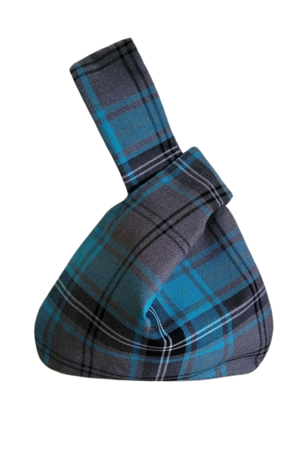 Tartan Japanese Knot Bag