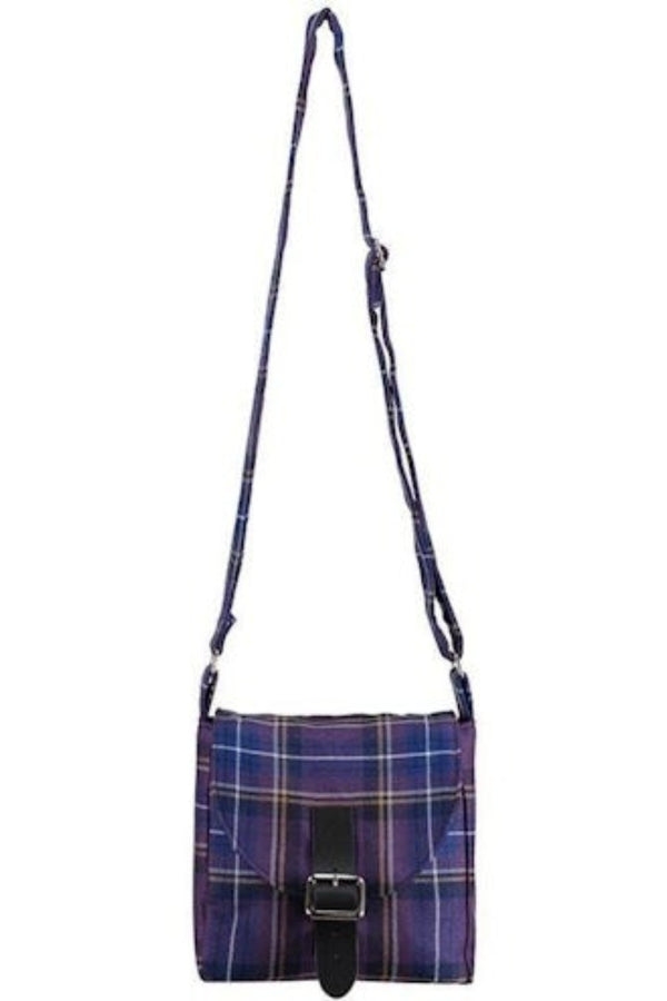 Tartan Messenger Mini Bag