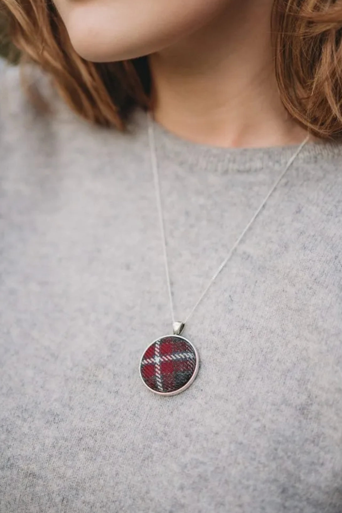 Tartan Pendant