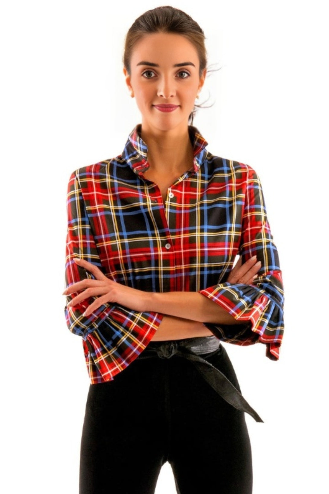 Tartan Scott Priss Blouse