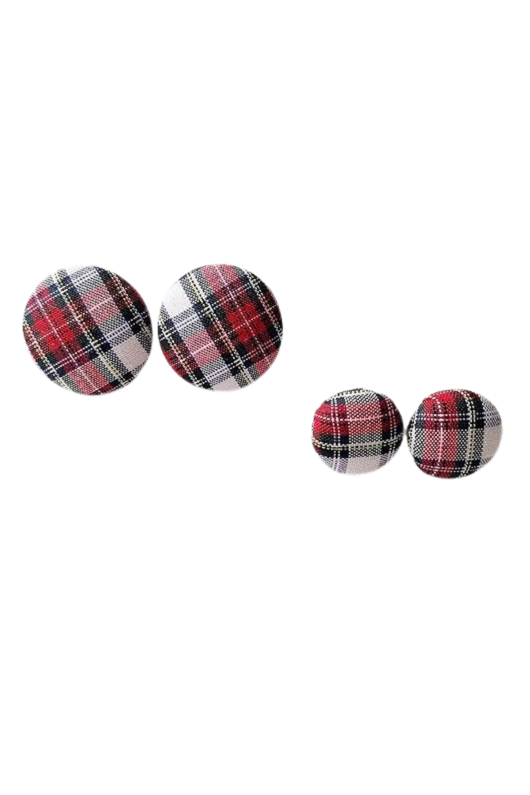 Tartan Earing Studs