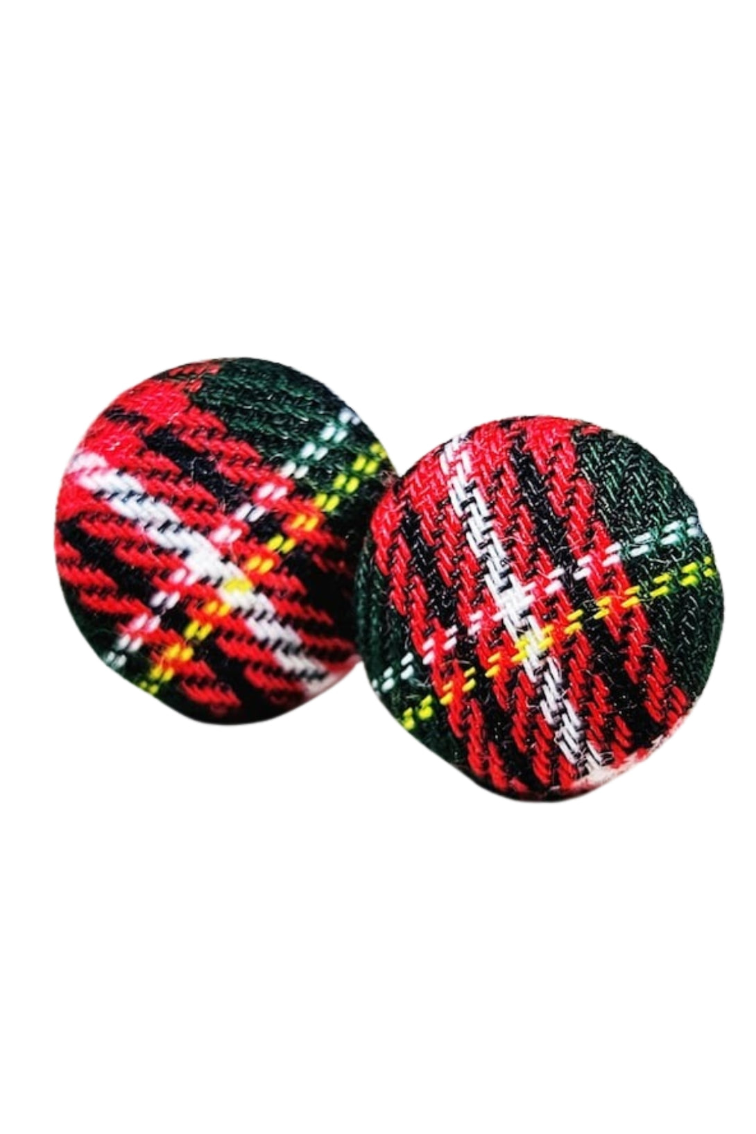 Tartan Stud Earrings