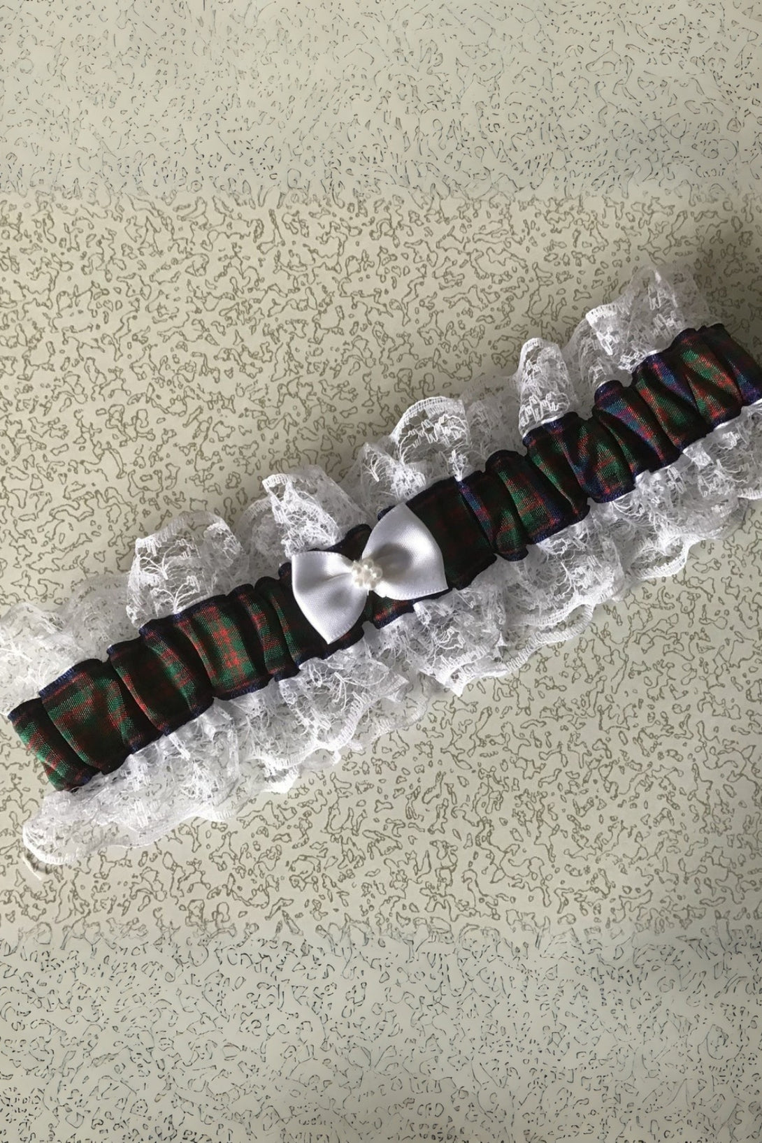 plaid garter