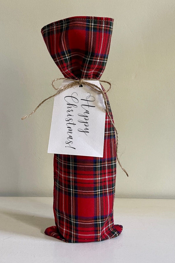 Tartan Wine Gift Bag