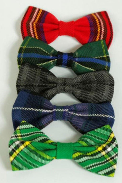 campbell tartan bow tie