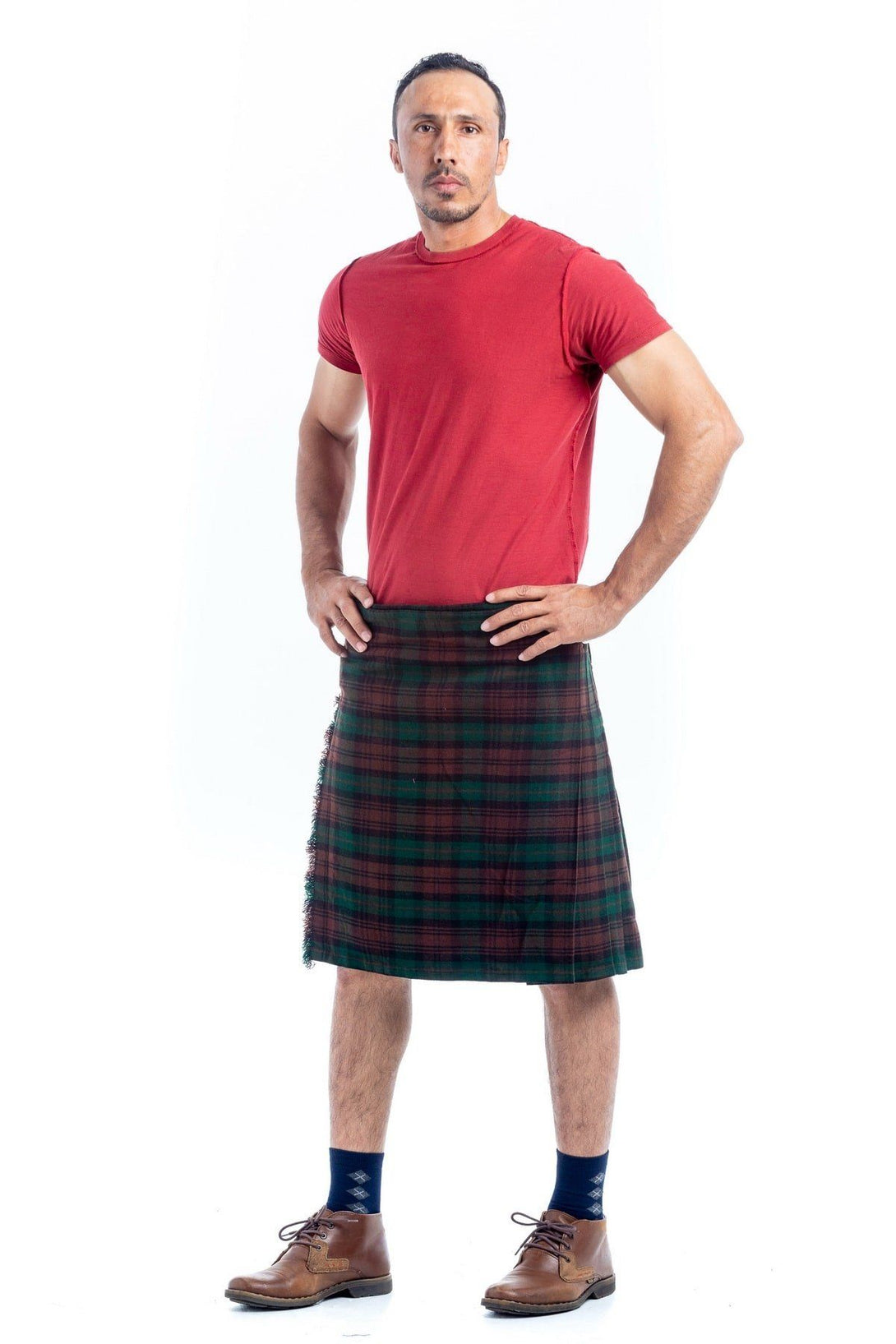 Brown Watch Tartan Kilt