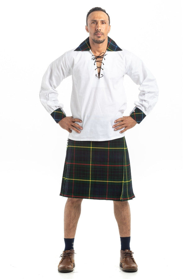 Stewart Hunting Tartan Kilt - Front