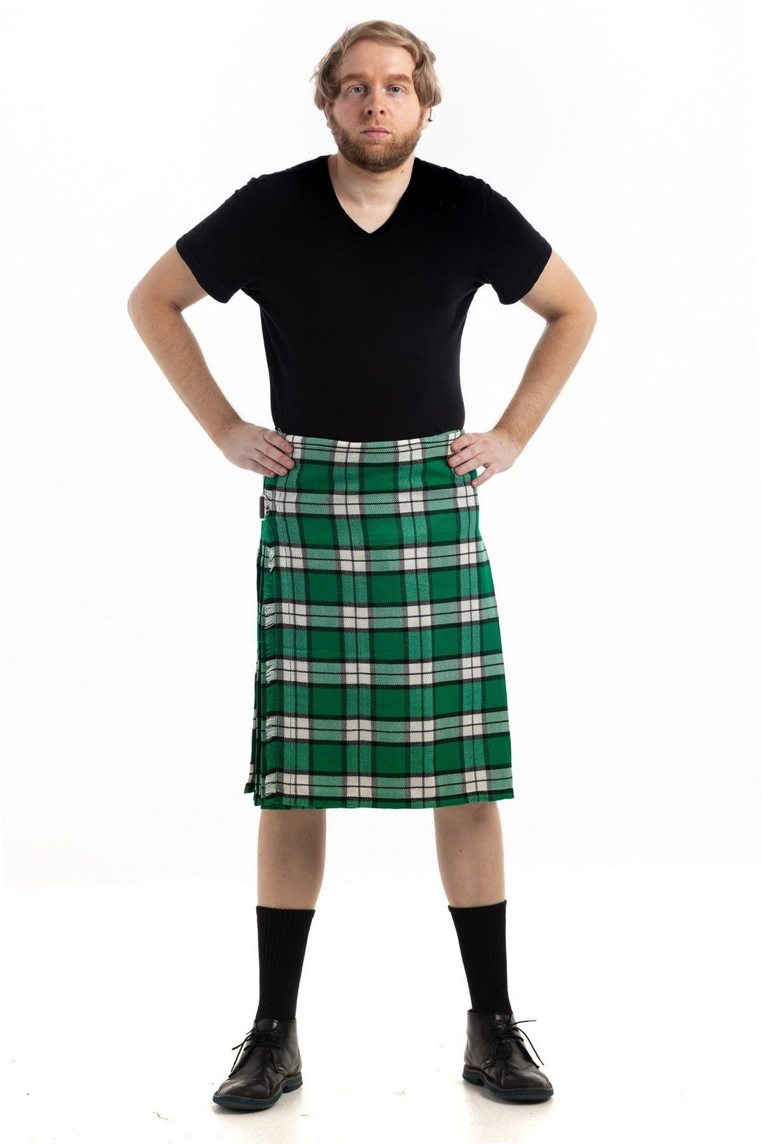 Longniddry Green Tartan Kilt