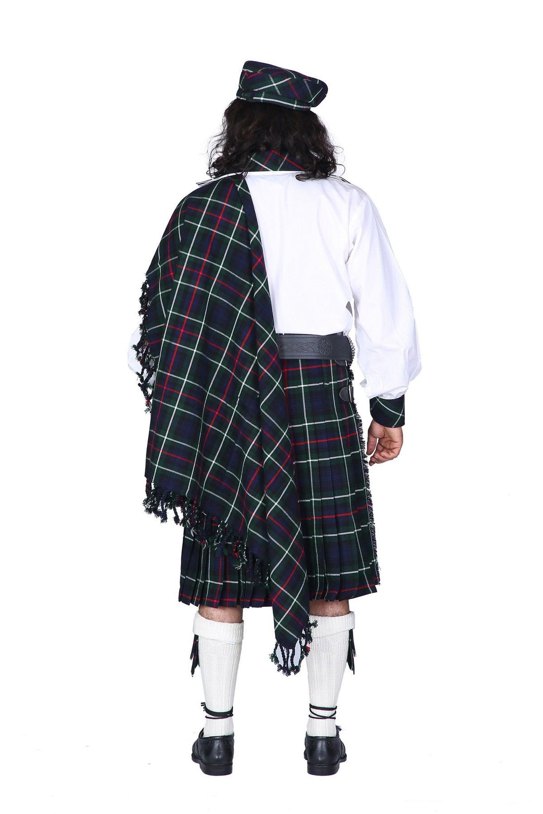 Mackenzie Tartan kilt and outfit - Back view