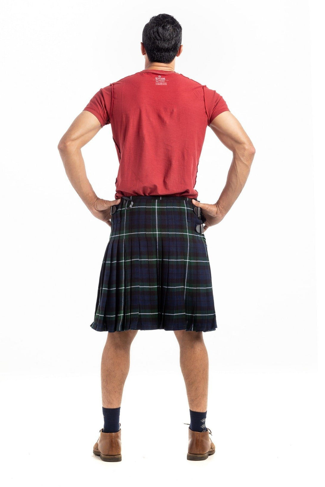 Regiment of Foot official Tartan kilt - Back side view