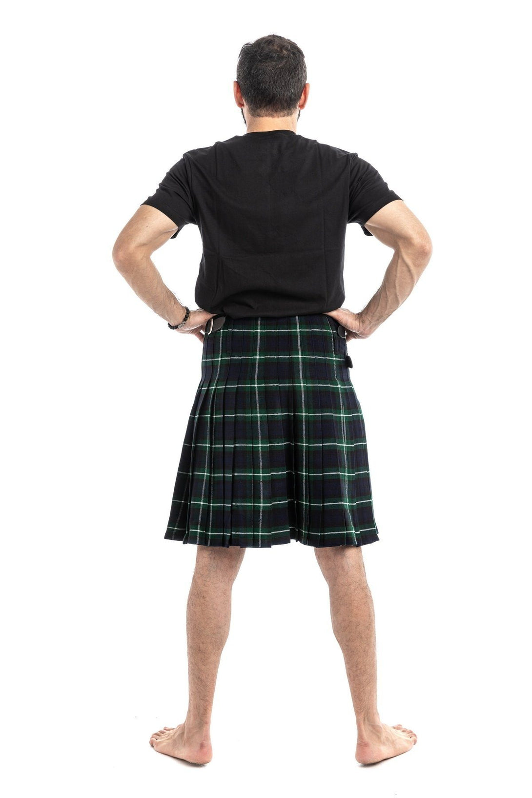 Regiment of Foot official Tartan kilt - Back side view